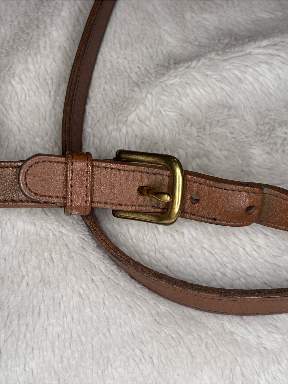 Vintage Coach Brown Leather Turnlock Crossbody Bag Made In United States - Picture 16 of 16